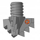 Долото шнековое лопастное Д3ЛК-85.42.Сп.28